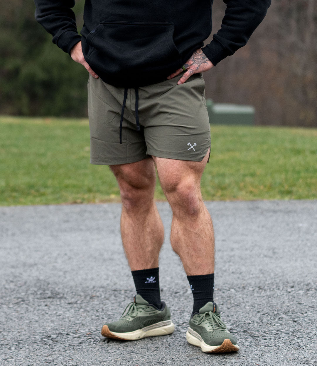 Training Shorts // Military – All American Roughneck