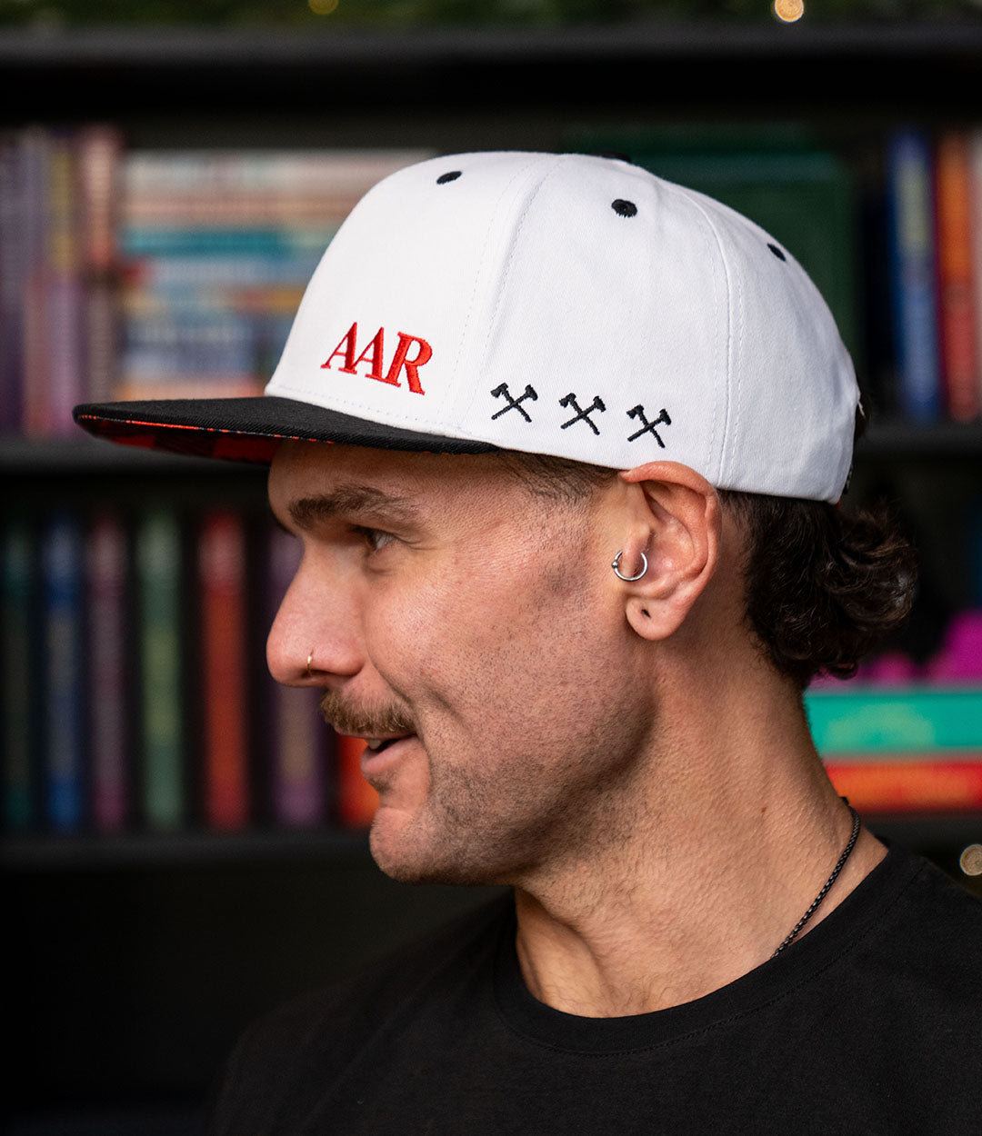 Cotton 6-Panel Flatbrim // AAR Buffalo Check