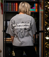 Crop Drop Shoulder // Steel Thorns