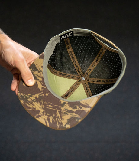 Performance 6-Panel Flatbrim // Fall Earth Camo
