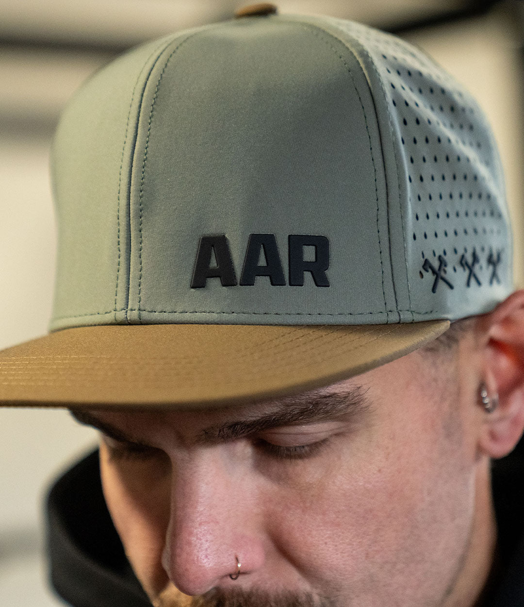 Performance 6-Panel Flatbrim // Fall Earth Camo