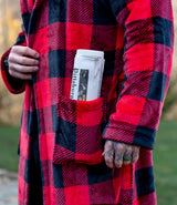 Plush Robe // Buffalo Check