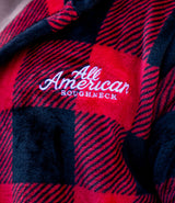 Plush Robe // Buffalo Check