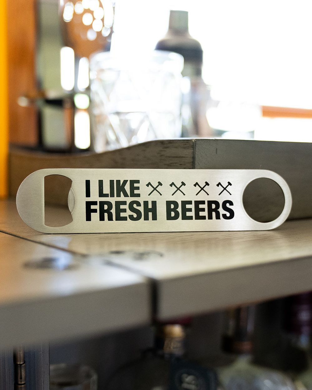 Fresh Beers Bartender Bottle Opener
