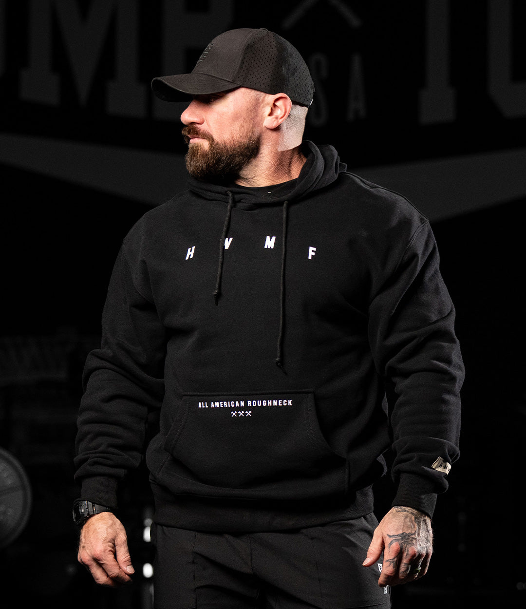Relaxed Fit Hoodie // HWMF – All American Roughneck