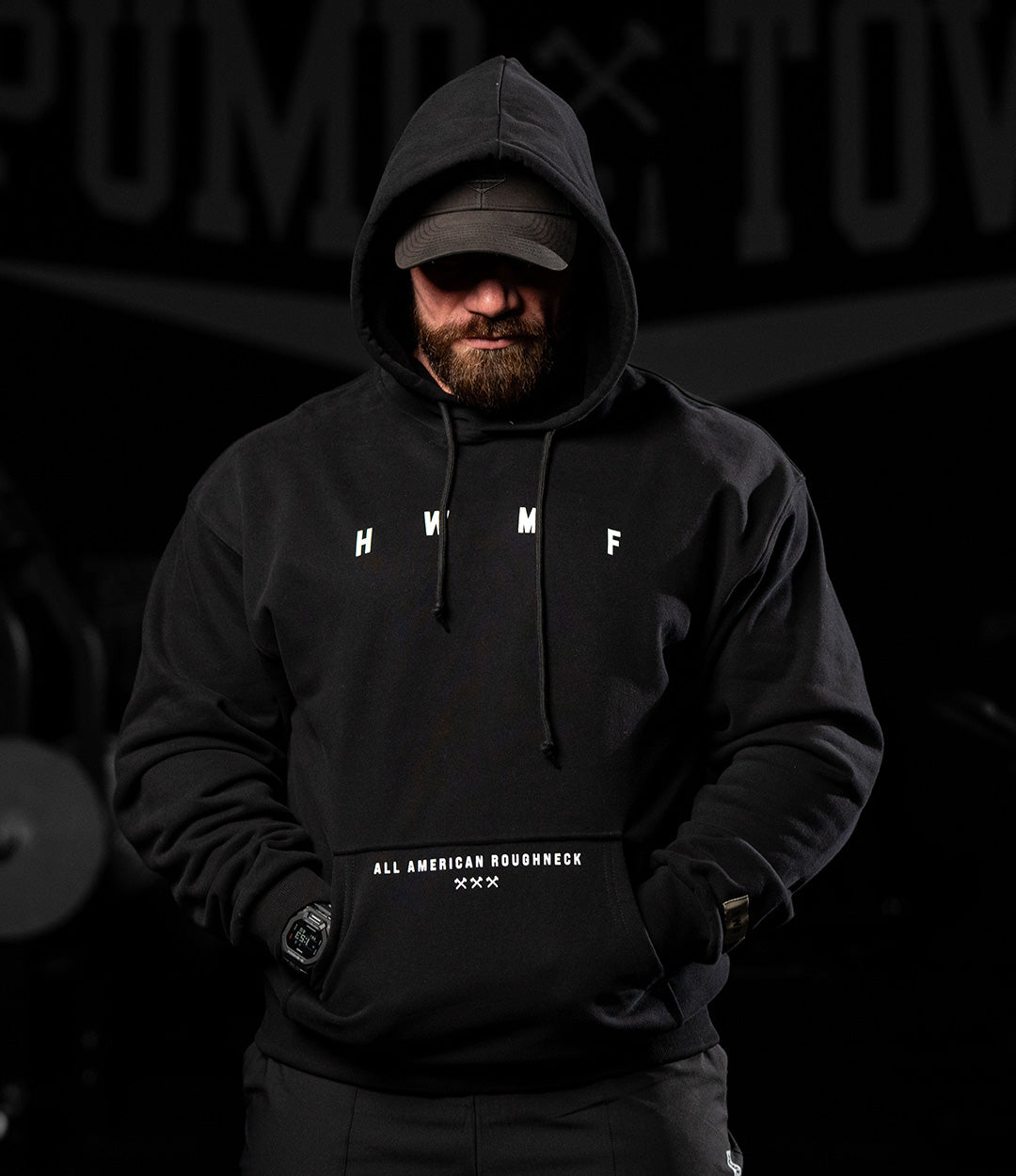 Relaxed Fit Hoodie // HWMF – All American Roughneck
