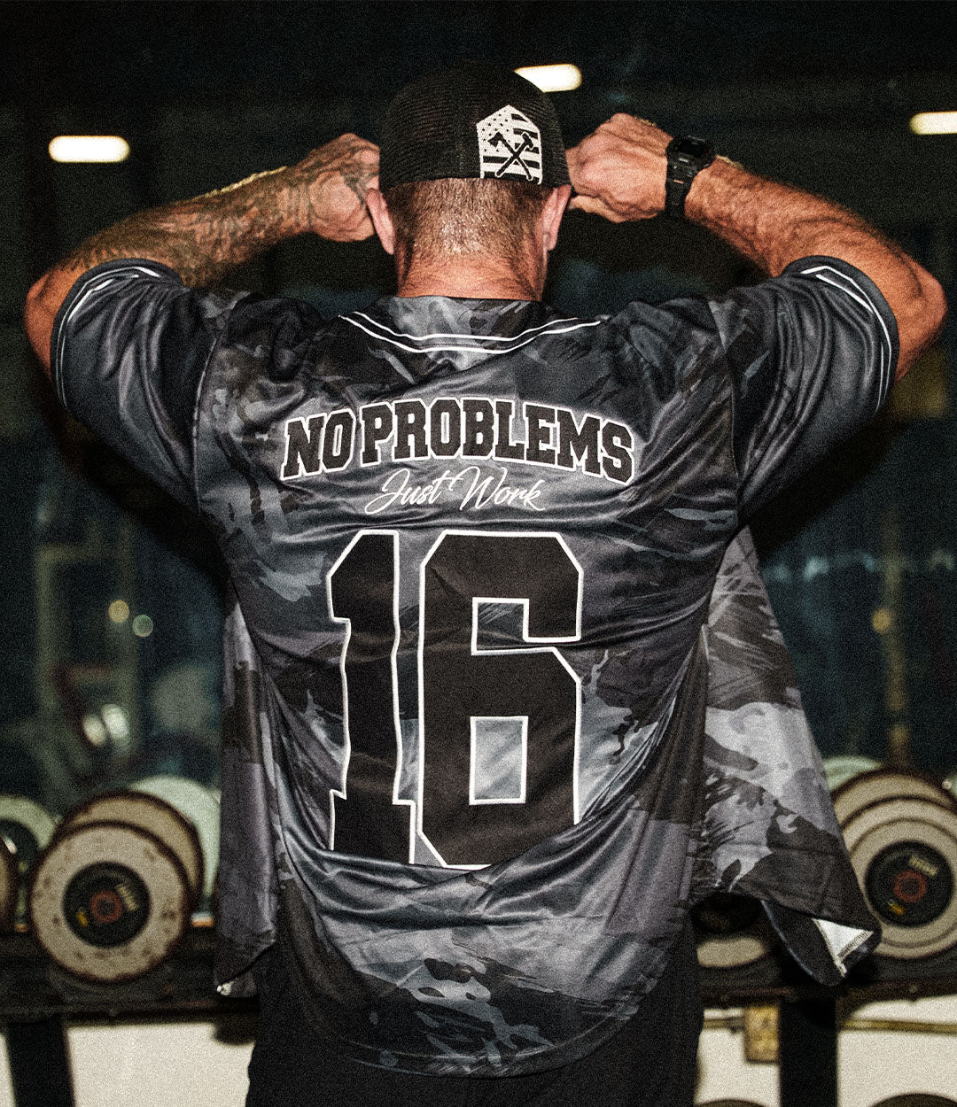 Baseball Jersey // AAR Blackout Camo