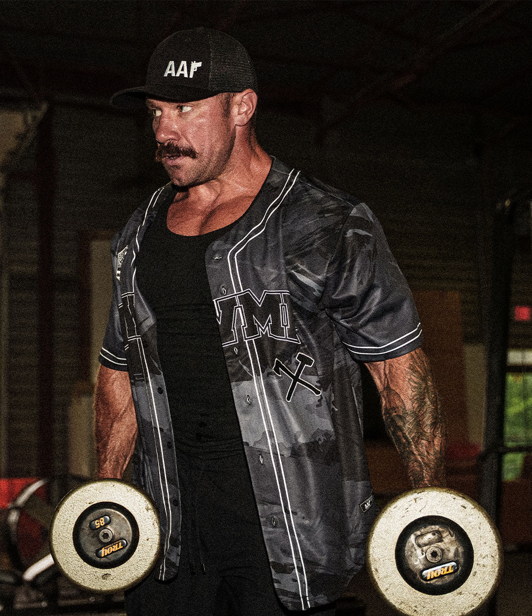 Baseball Jersey // AAR Blackout Camo