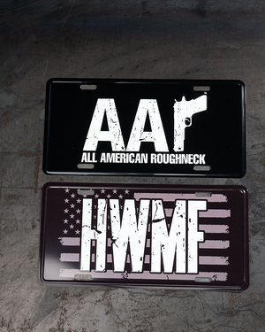 License Plate Set - AAR / HWMF