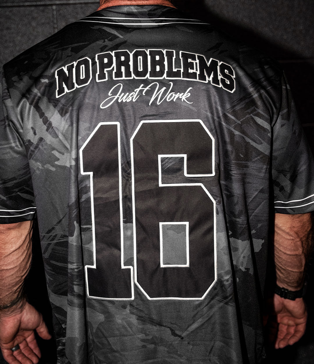 Baseball Jersey // AAR Blackout Camo