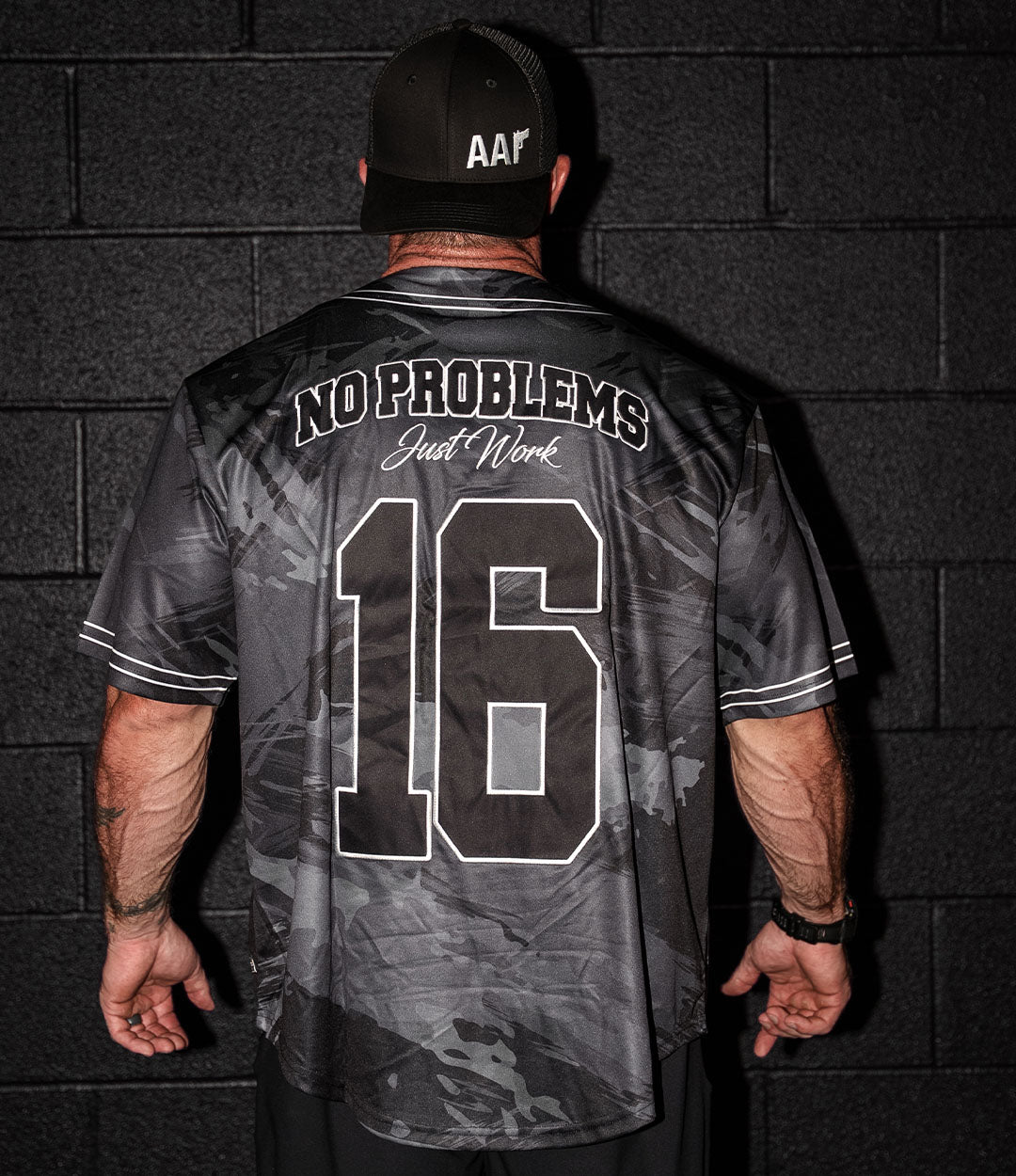 Baseball Jersey // AAR Blackout Camo