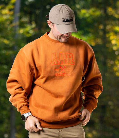 Rust AAR Athletics Crew Neck