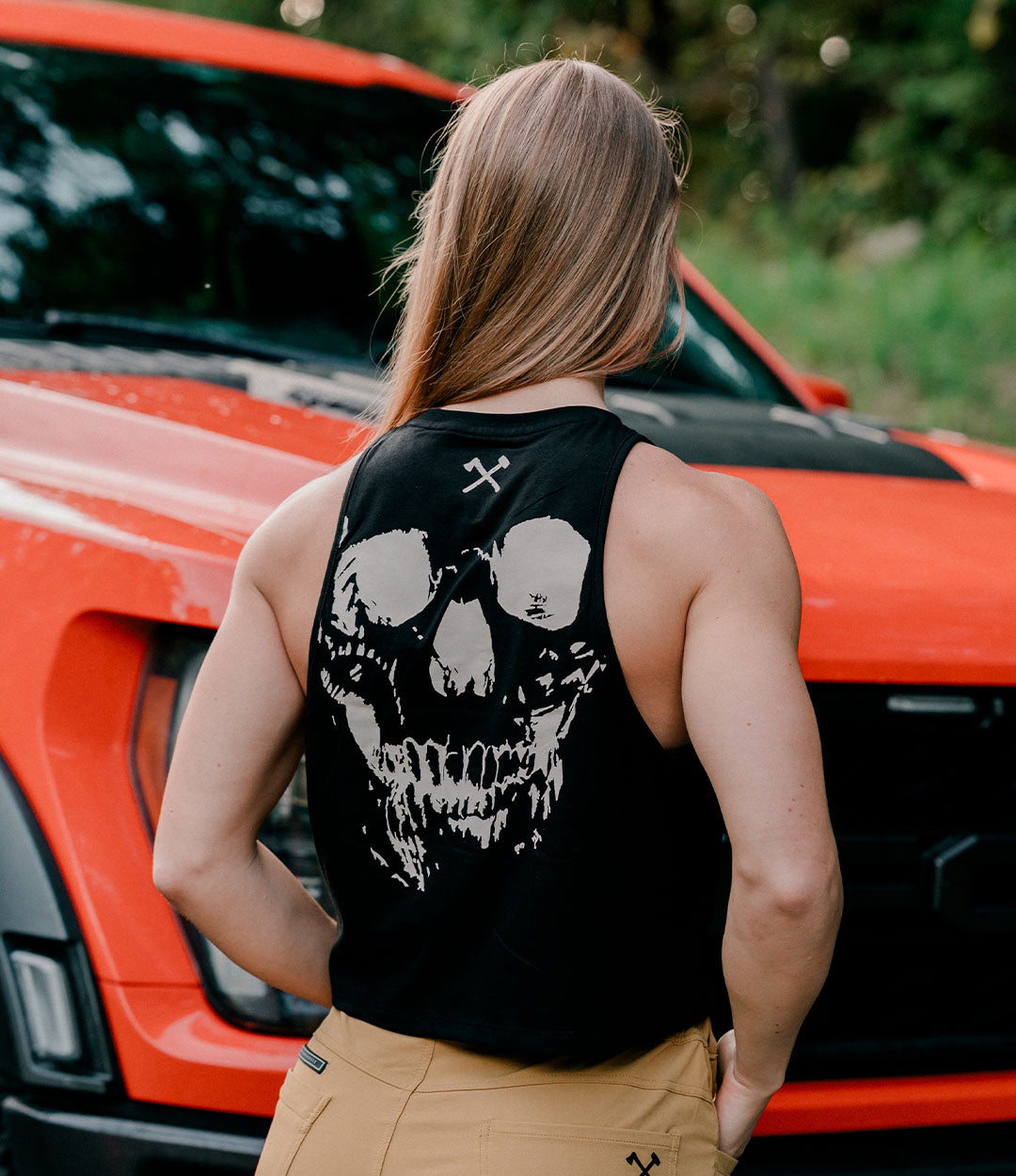 Women's Seth Cut // Logo Skull