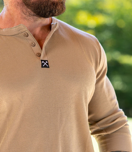 Thermal Henley // Fieldstone