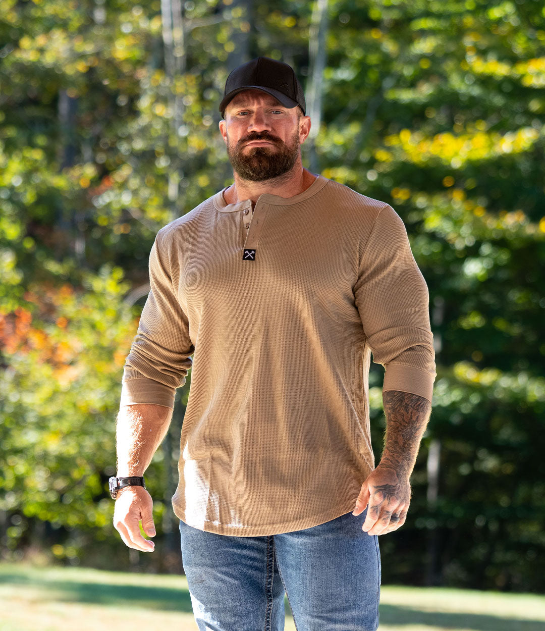 Thermal Henley // Fieldstone