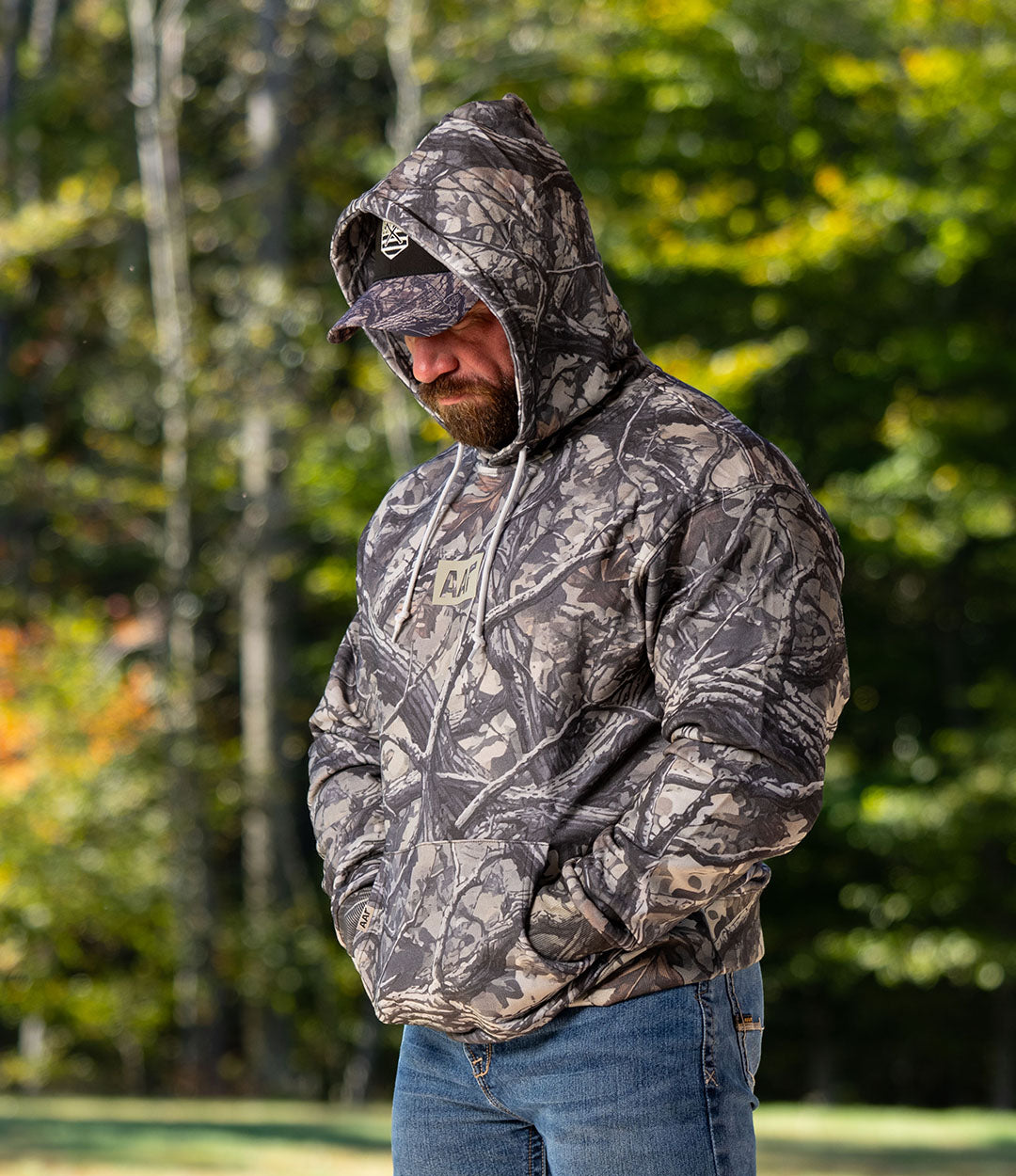 Camo Hoodie // Timber