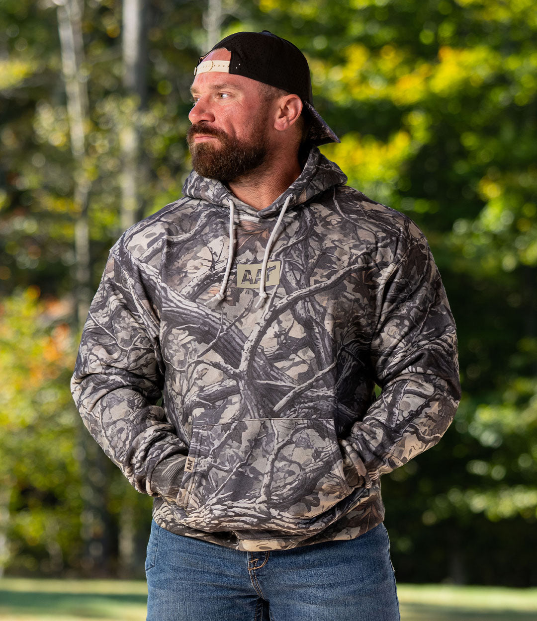 Camo Hoodie // Timber