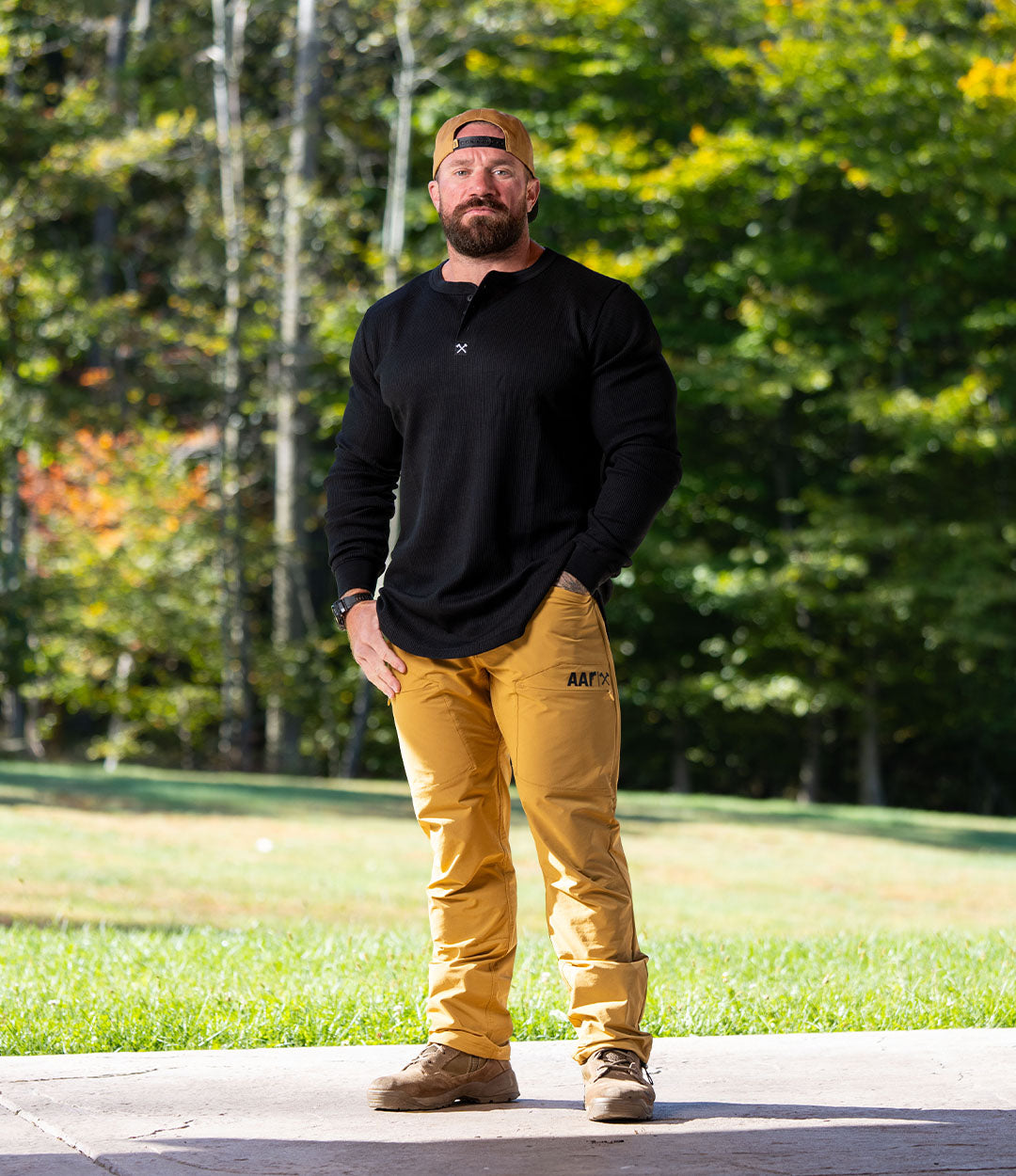 Thermal Henley // Black