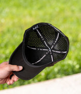 6 Panel Performance // Black on Black Icon