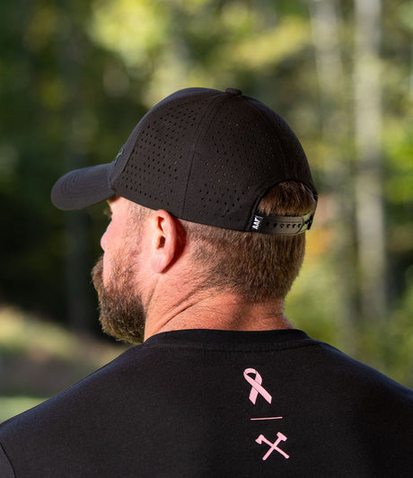 6 Panel Performance // Black on Black Icon