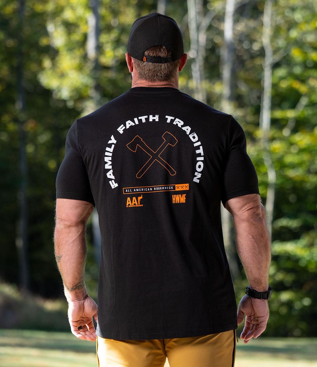 Custom Tee // Family-Faith-Tradition