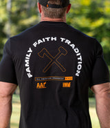 Custom Tee // Family-Faith-Tradition
