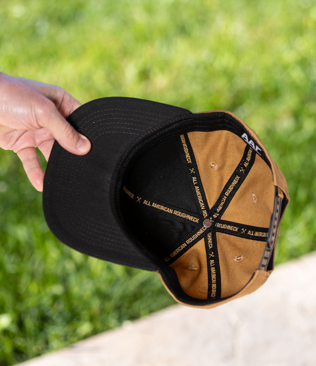 Cotton Flat Brim // Tobacco Icon