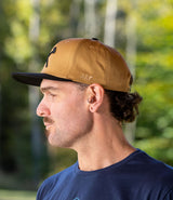 Cotton Flat Brim // Tobacco Icon