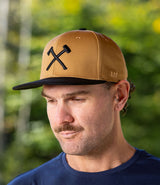 Cotton Flat Brim // Tobacco Icon