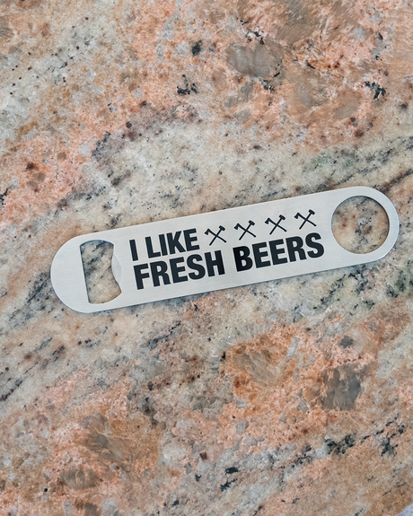 Fresh Beers Bartender Bottle Opener