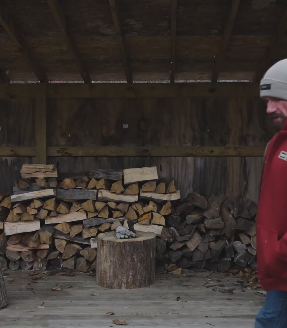 Sherpa Work Zip-Up // Burnt Rust