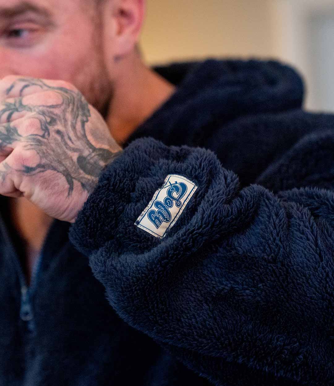 AAR Navy Softy Fleece Hoodie