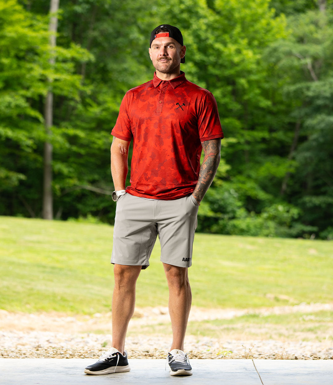 AAR Bloodsport Camo Polo