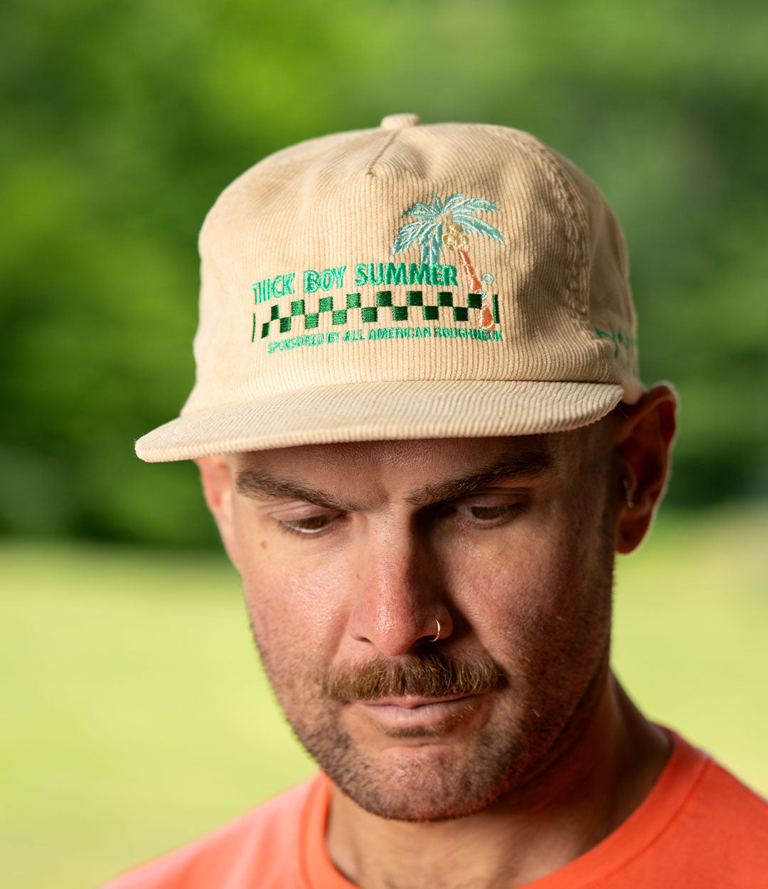 Thick Boy Summer Corduroy Hat