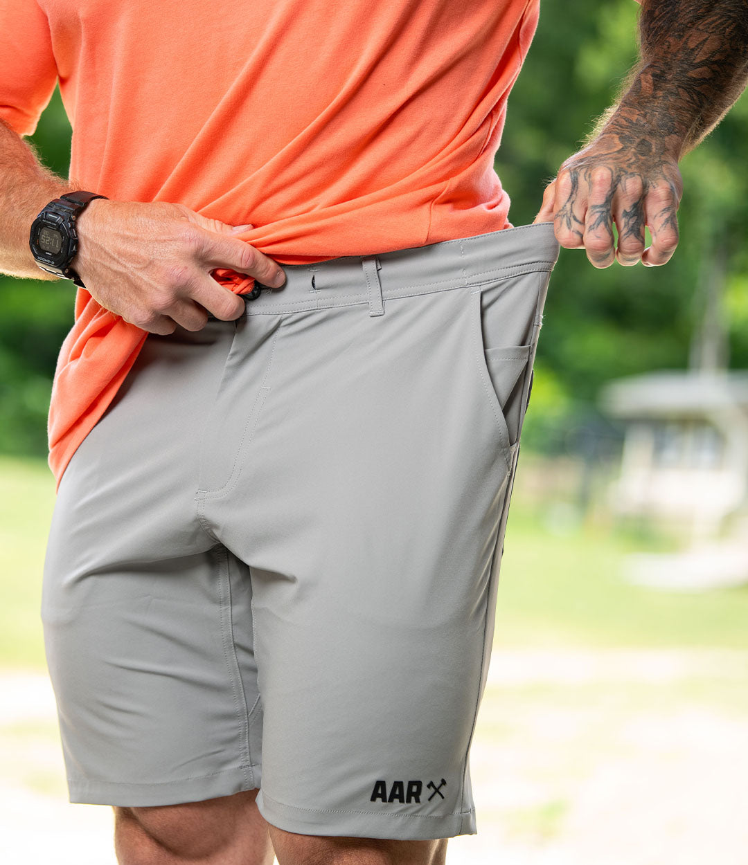 Gray LT-Hybrid Short