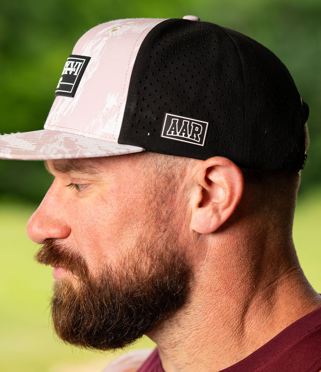 Sand Camo Performance Flat Brim