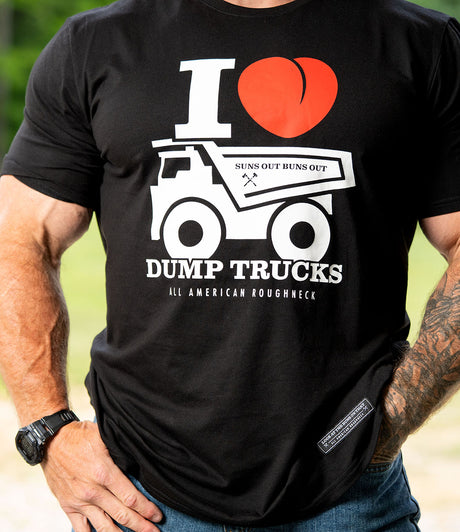 I Love Dump Trucks Tee