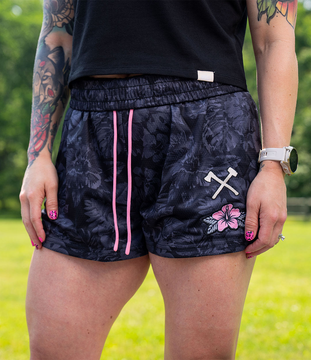 AAR Miami Floral Mesh Short