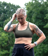 Strappy Sports Bra // Gator