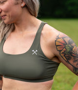 Strappy Sports Bra // Gator
