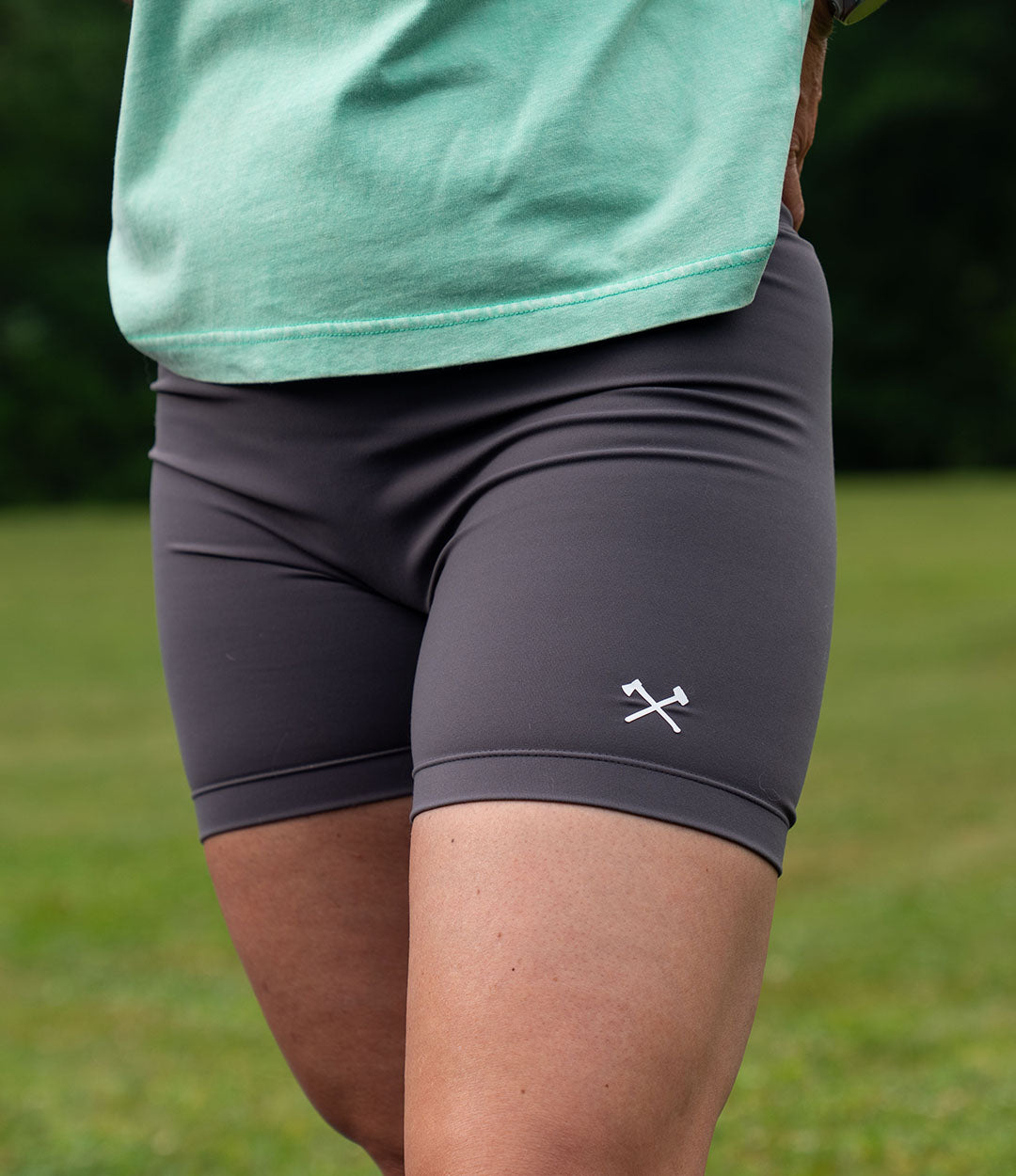 Biker Shorts // Charcoal