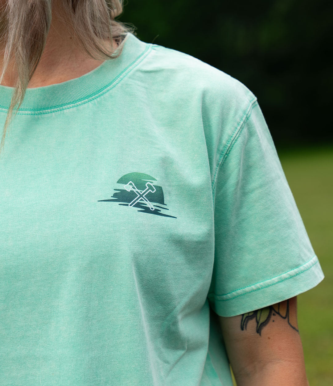 Women’s Relaxed Tee // Seafoam