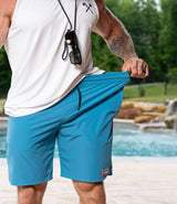 AAR Board Shorts // Marina Blue