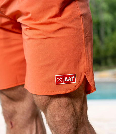 AAR Board Shorts // Coral