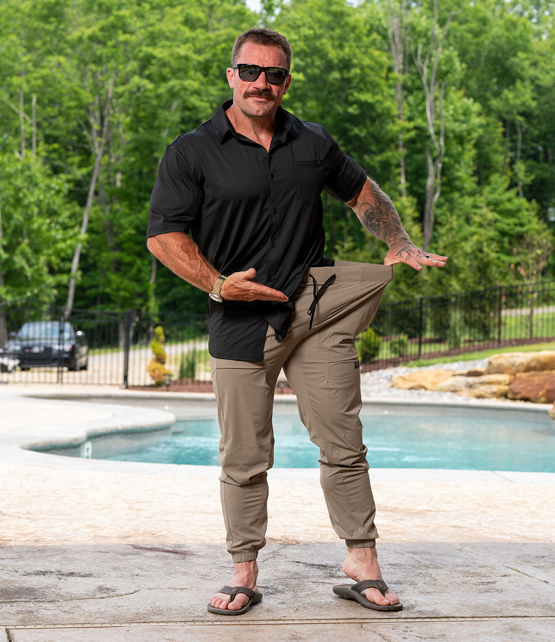 Lifestyle Jogger // Stone