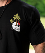 Custom Tee // Skull Palms