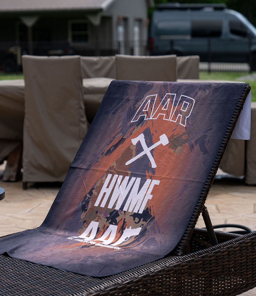 Underbrush Camo Logo Towel – All American Roughneck