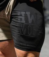 Seastone Grey Training Shorts