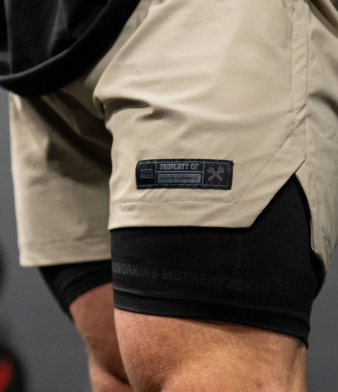 Seastone Grey Training Shorts