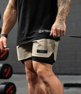 Seastone Grey Training Shorts